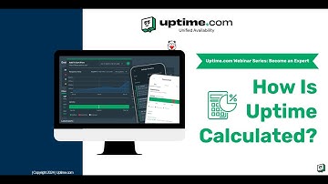 Uptime.com Webinar Series | Episode 2 | How is Uptime Calculated?