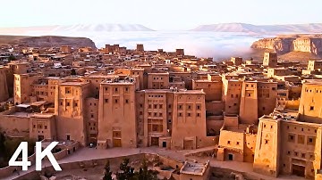 Rammed Earth Kasbah Ancient Dreamscape: A 4K Cinematic Journey | Atlas Ambience