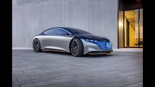 Mercedes-Benz VISION EQS (2019). S-class electric future