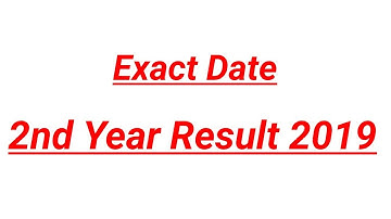 2nd Year Result 2019