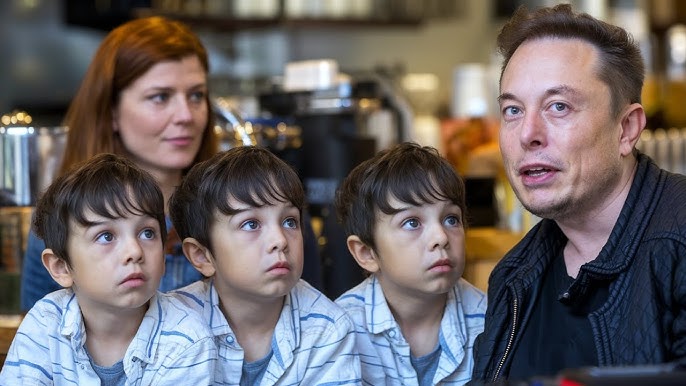 Elon Musk Finds His Ex Wife at a Restaurant — with Triplets Who Look Just  Like Him