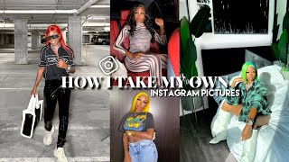 HOW I TAKE MY OWN INSTAGRAM PICTURES BY MYSELF | Detailed IG Tips & Tricks| Equipment, Location, App