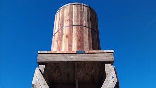 http://hollywoodhaunter.com Build your very own water tower. Here are some design plans and ideas to build an entire abandoned 