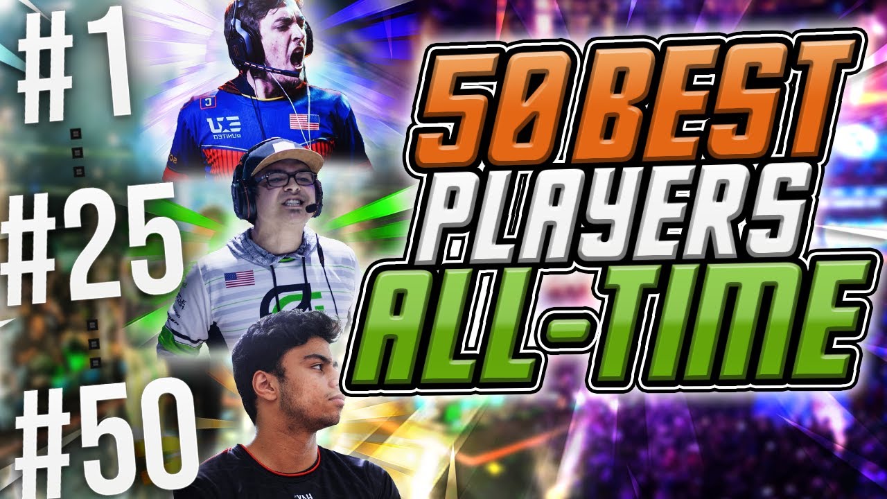 Ranking the 50 BEST CoD Players EVER Competitive CoD YouTube