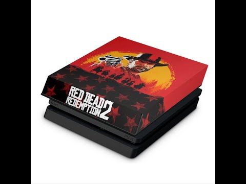 Skin Adesivo Playstation 4 PS4 PRO Red Dead Redemption 2