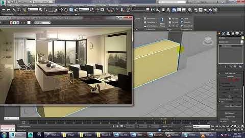 Tutorial on Modeling Texturing and lighting a kitchen in 3dsmax using vray ( Part 1)