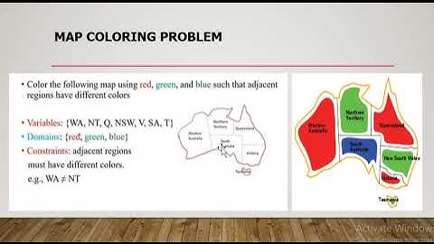 Map coloring   |Artificial Intelligence | Ms. S. Swetha, AP/CSE , RMDEC,