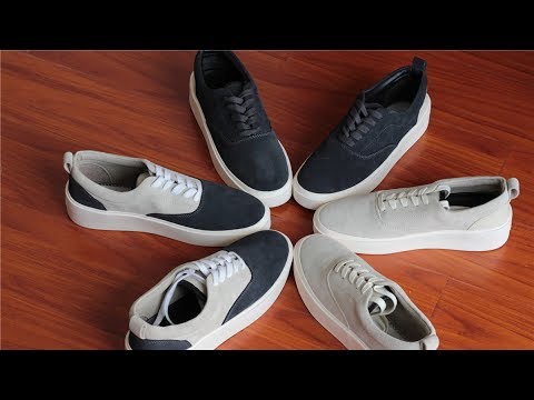 Vans Fear of God Low BONE 101 Suede Sneakers Unboxing。