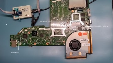 Lenovo W540 BIOS Repair using EZP-2019 SPI programmer (Laptop won