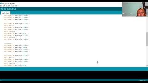 UAS ELDIG-Simulasi Traffic Light dgn menggunakan arduino & mikrokontroler pada aplikasi proteus