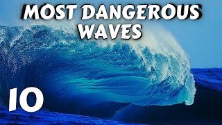 Top 10 Waves That Don't Look Real But Caught On Video | World Surf League | Swell