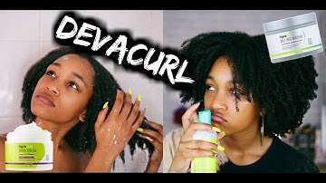 I TRIED DEVACURL FOR THE FIRST TIME EVER |VERY HONEST REVIEW|