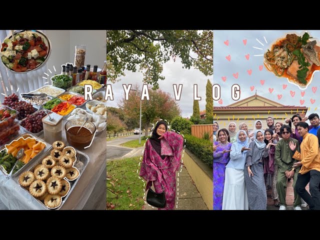 raya vlog in melbourne 2023 ✨ (perantauan edition 🥹🫶🏻) class=