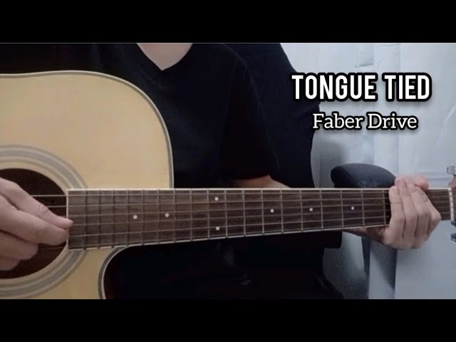 Tongue Tied by Faber Drive - Guitar Tutorial