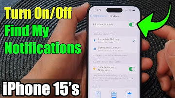 iPhone 15/15 Pro Max: How to Turn On/Off Find My Notifications