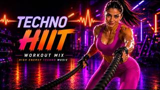 HIIT WORKOUT MUSIC 2026 🔥 HIGH-ENERGY TECHNO & EDM FOR CARDIO | VOL. 34