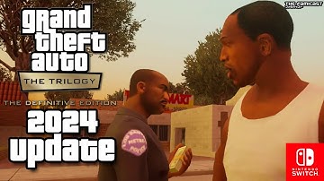GTA Trilogy: Definitive Edition 2024 Update | Switch