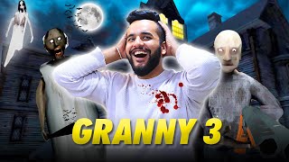 Granny ki Haveli se BHAG GYA !! *DOOR ESCAPE* || GRANNY CHAPTER 3