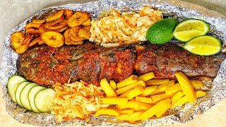 How to make catfish barbecue at home\/ Delicious Grilled catfish