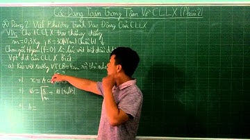 Bài 13.7| Các Dạng Toán Trọng Tâm Về Con Lắc Lò Xo Phần 2| Dao Động Cơ Học| Nguyễn Minh Dương |