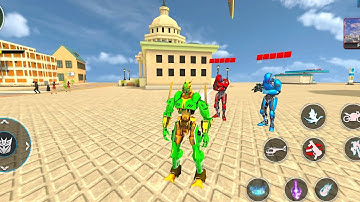 Robot bus tank Transfrom Game 2023- Robot Dinosaur Games #26- Android Game play