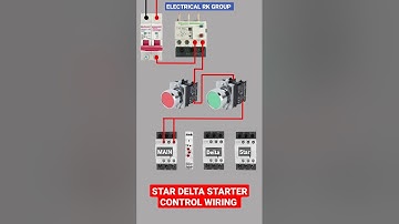 star delta starter control wiring