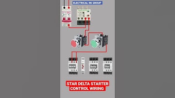 star delta starter control wiring