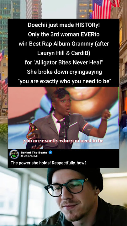 “You are exactly who you need to be.”#Doechii #Grammys #BestRapAlbum #HipHop #WomenInHipHop #rap