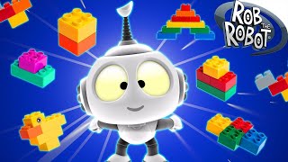 Rob's Fun With Toys at Puzzle Planet! 🧩 | Rob The Robot | Preschool Learning screenshot 5