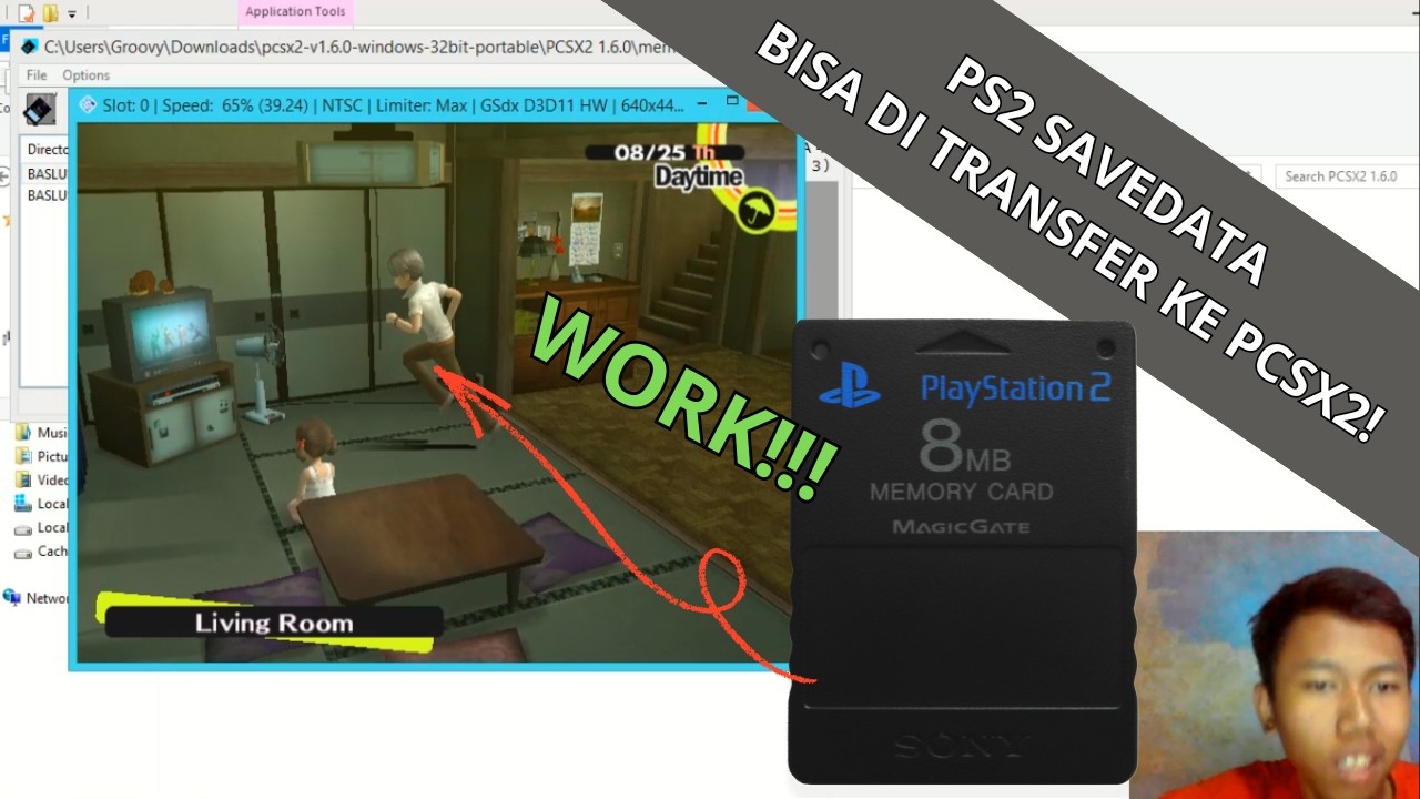 Cara import PS2 Savedata [Memory Card] ke PCSX2!. - YouTube