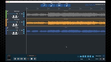 Getting started with DeMIX Essentials version 4
