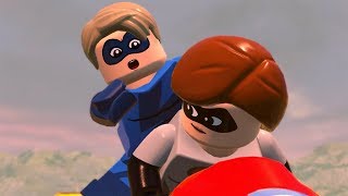 LEGO The Incredibles Walkthrough Part 2 - Chapter 2: Hover Train Hijinx (The Incredibles 2)