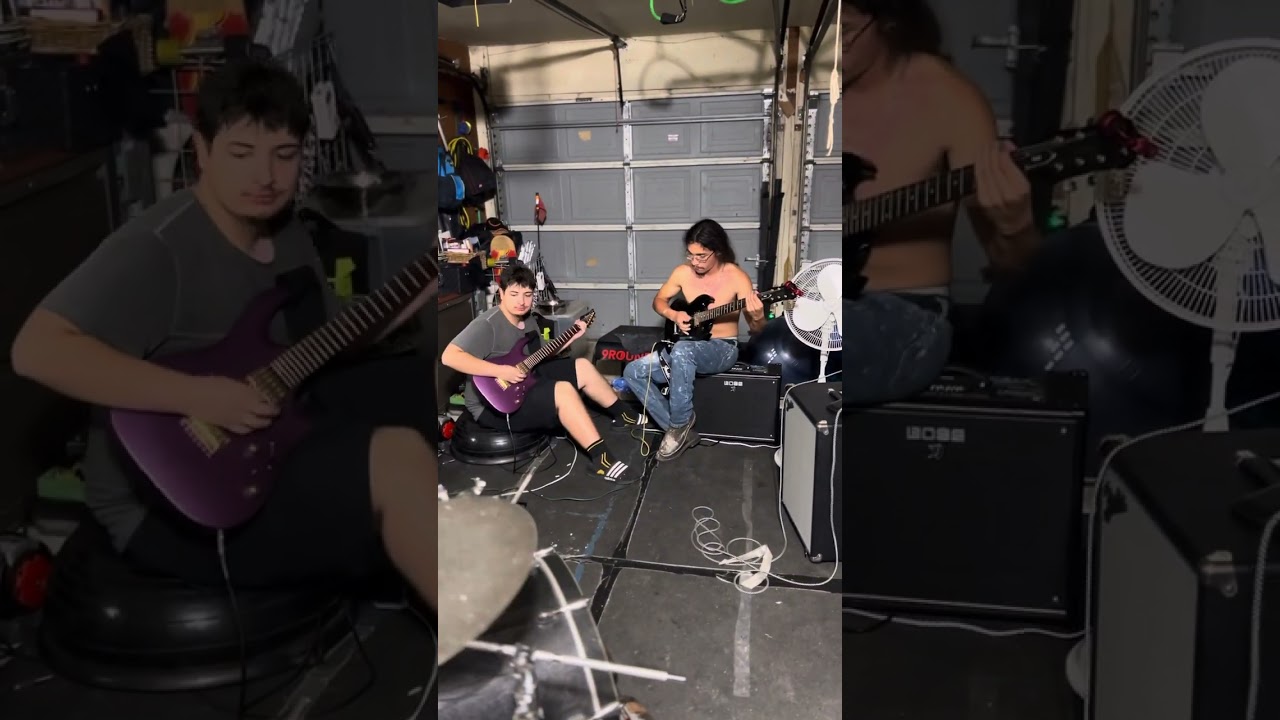 Jamming in my garage 7-3-2025