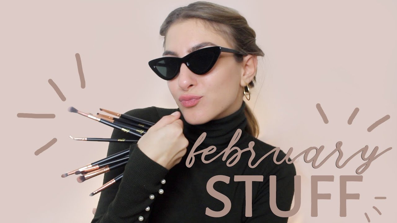FEBRUARY STUFF - set di pennelli TOP, occhiali da vamp e un outfit caldo e  fashion || LaRetrò - YouTube