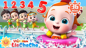 🏊 Năm em bé học bơi | LiaChaCha Ca Nhạc Thiếu Nhi Việt Nam