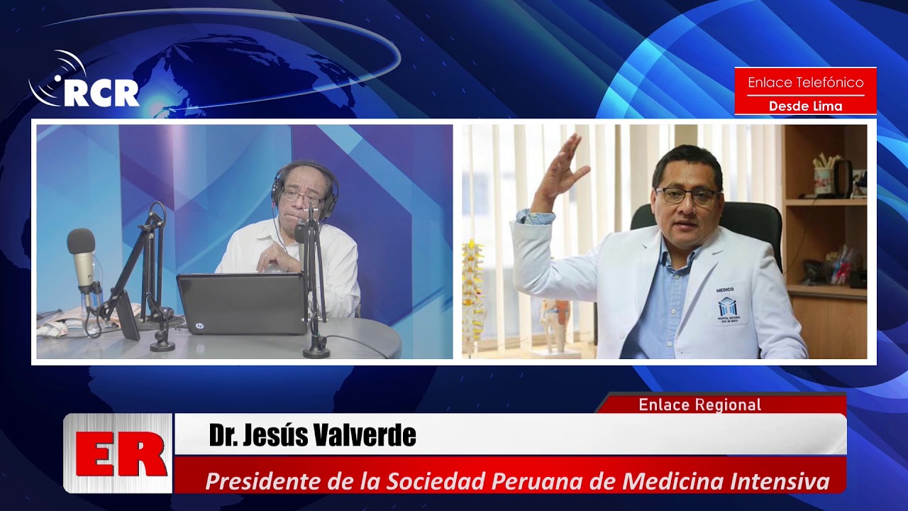 ENTREVISTA AL DR. JESÚS VALVERDE, PDTE. DE LA SOCIEDAD PERUANA DE MEDICINA INTENSIVA - SOPEMI