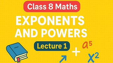 Class  8 Chapter 2 Exponents and power (part 1) cordova book