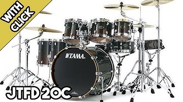 Groove Rock 90 bpm | Drumless Backing Track For Drummers with Click | #BTFD 20C