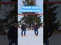 Acceptable social distance in Finland? #introvert #finland