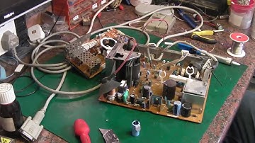 Macintosh LC 12" RGB Monitor repair Pt2