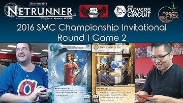 Netrunner - Andromeda vs. New Angeles Sol - 2016 SMC Championship - Round 1 Game 2