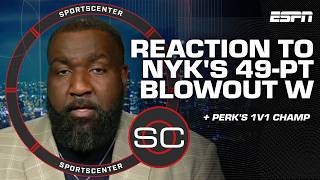 Kats Importance On Display In Knicks-76Ers Perk Endorses Nba 1-On-1 Tournament Sportscenter