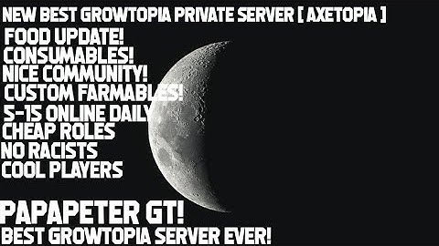 Growtopia | Best Private Server Ever [ AxeTopia ] professional starter kit + custom items!! 🔥📢❤️