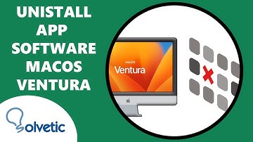 Uninstall App Software macOS Ventura ✔️