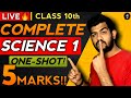 🔴science 1 marks important questions class 10 2024 | MARATHON SESSION ! board exam 2024 Science ka