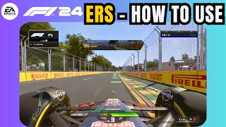 How to Use ERS in F1 24 - Activate Overtake ERS Button - Use Battery