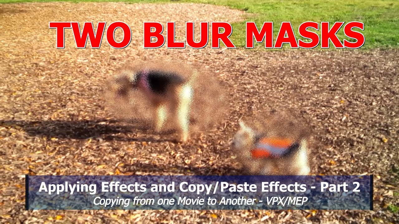 Tutorial 033 Add Masks, Blur Effect, Copy Paste Objects and Effects in ...