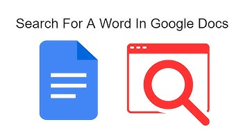 How To Search For A Word In Google Docs + Replace