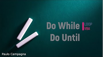 #09 Aula Loop Do While Do Until (VBA Excel)