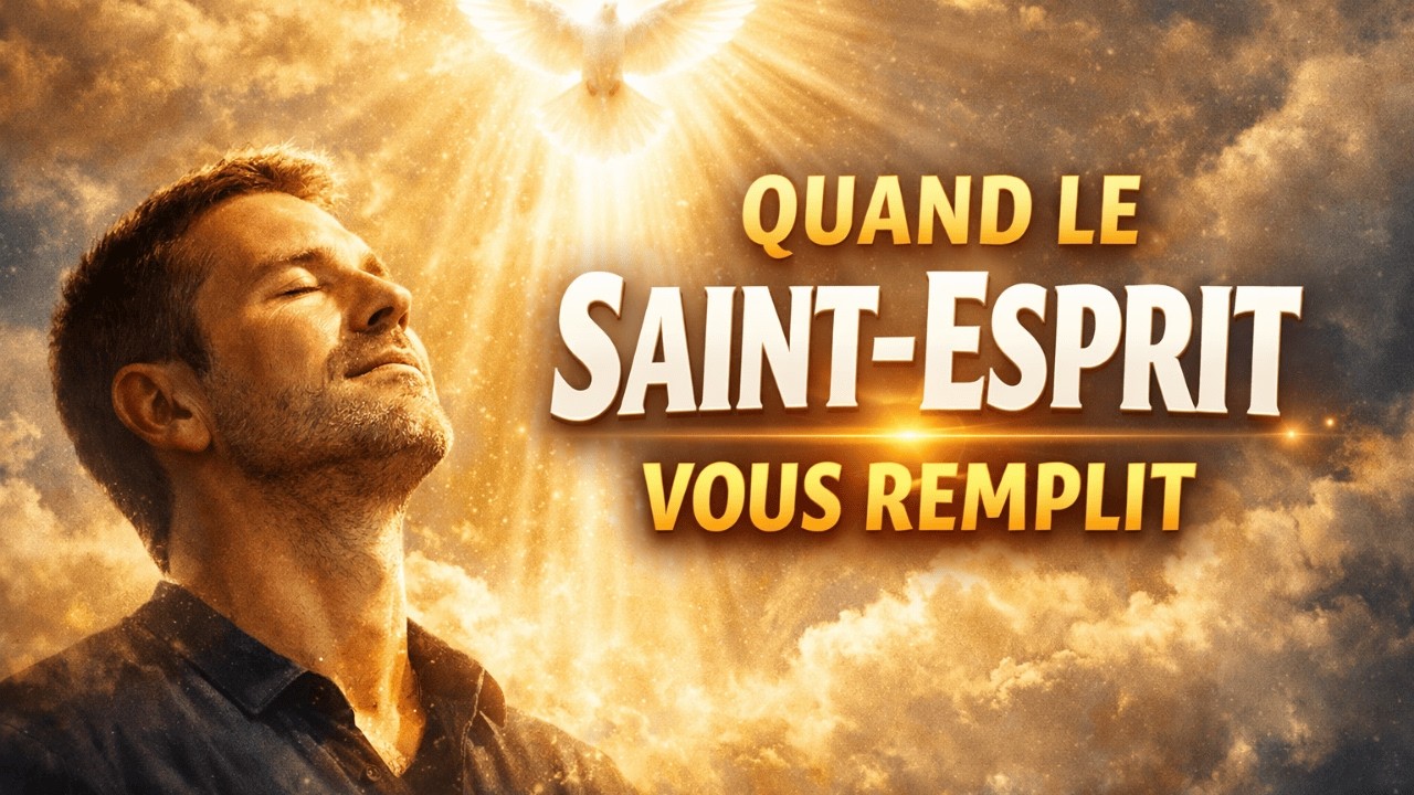 CE QUE VOUS RESSENTEZ QUAND LE SAINT-ESPRIT VOUS REMPLIT